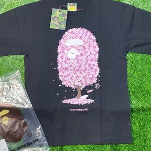 Bape Black Graphic T-Shirt